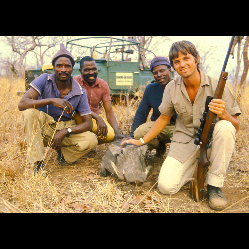  Afrika. Großwildjagd 