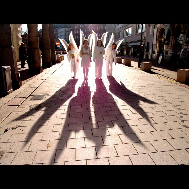  Hamburg. Vier Engel für Hourti 